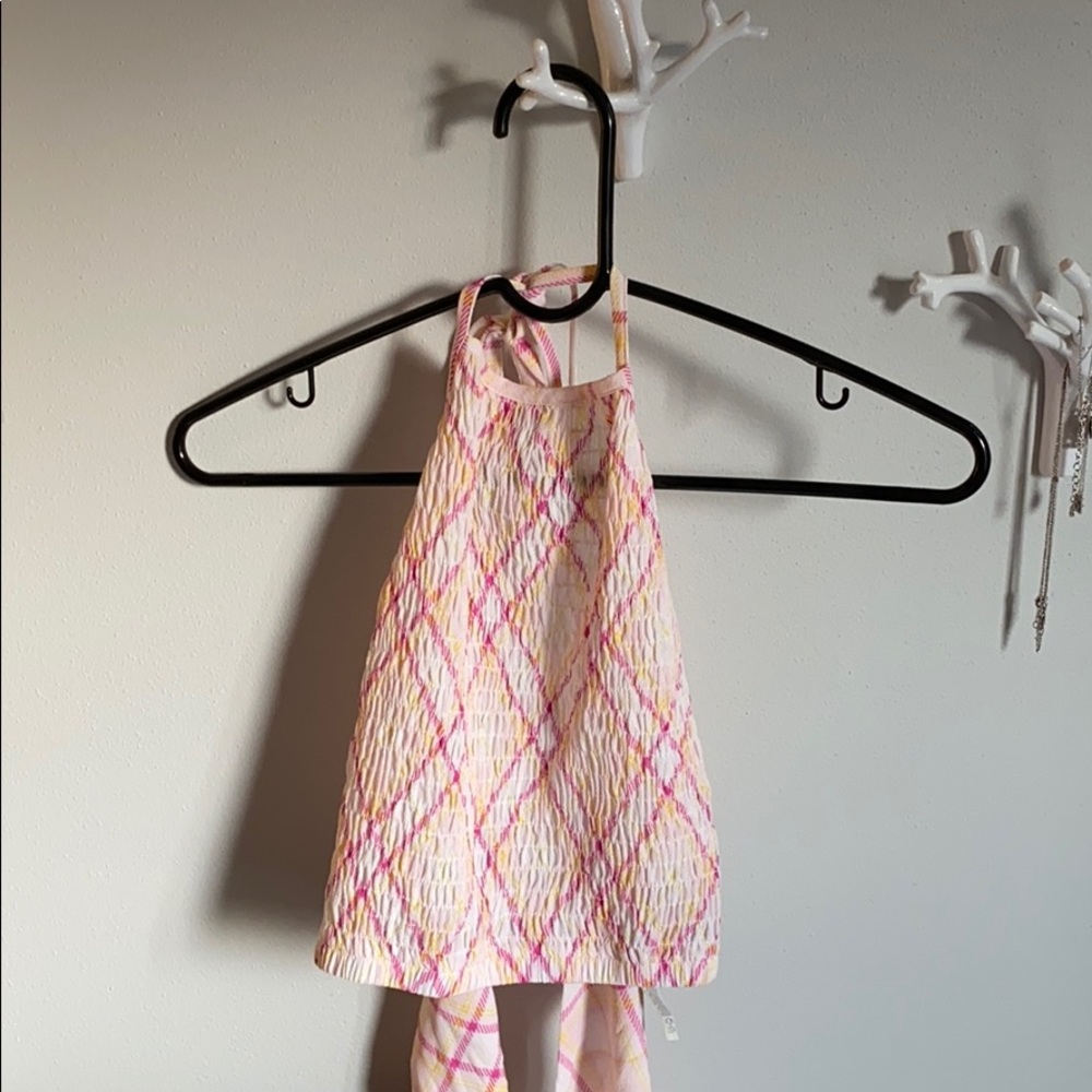 Forever 21 Halter Tie Back Top